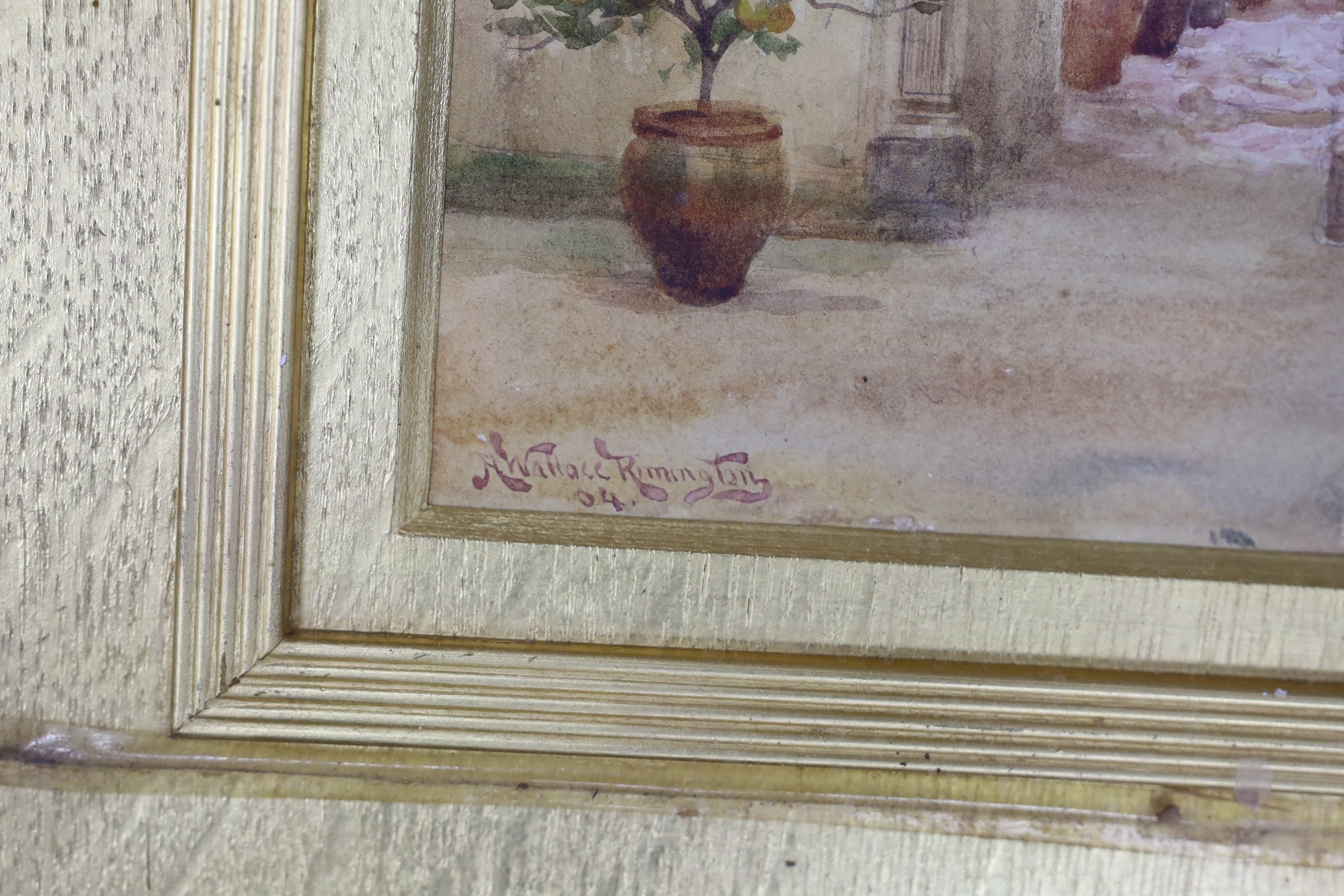 A. Wallace Remington, 'Japanese Magnolia', signed and dated, 34 x 24cm